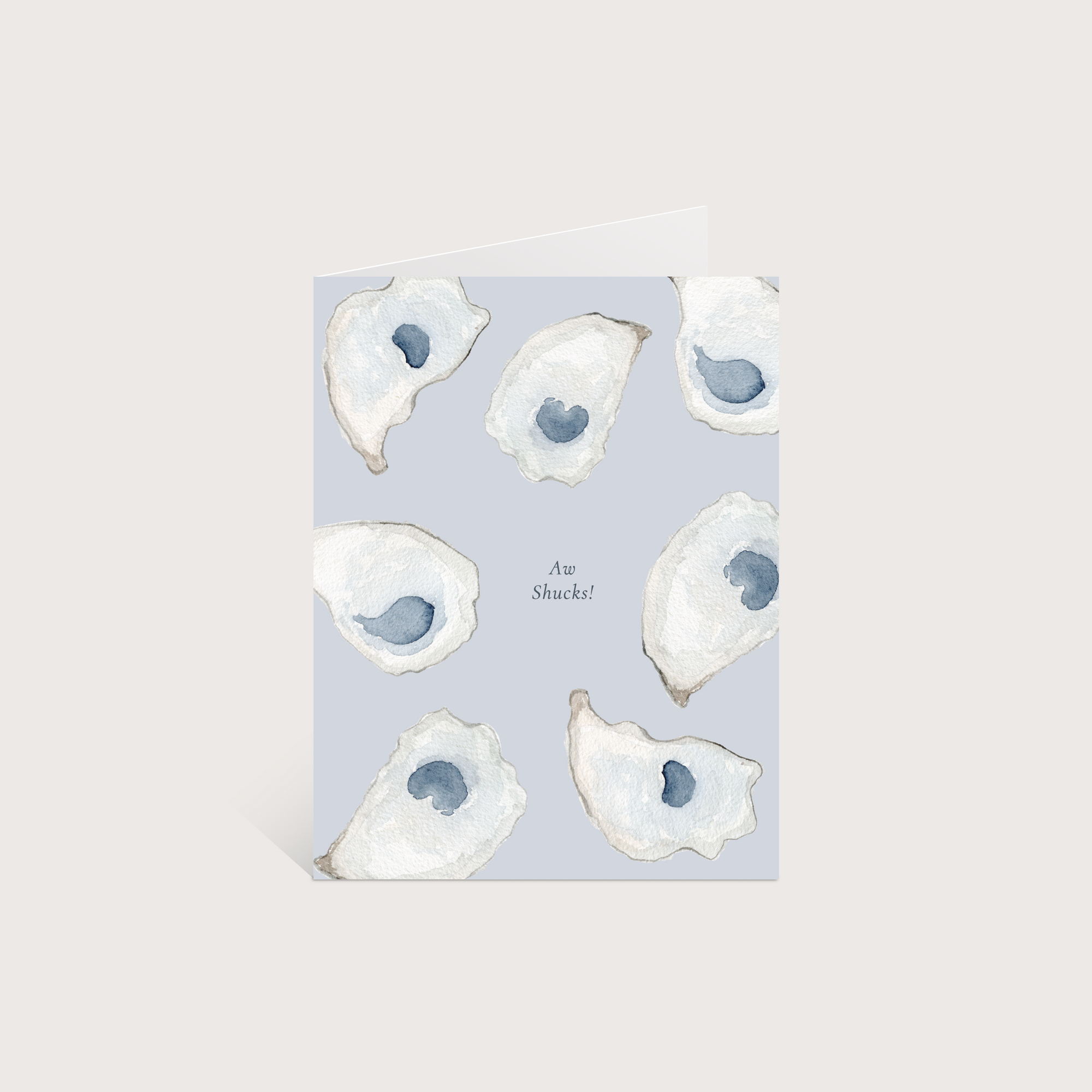 Aw Shucks! Oyster Greeting Card