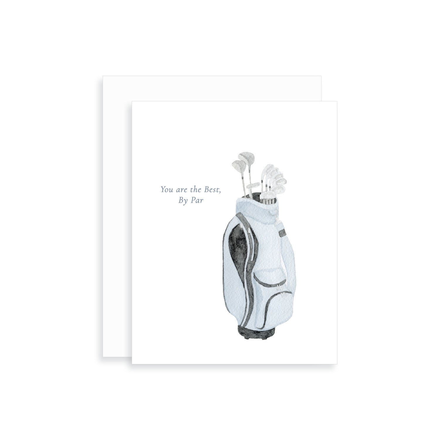 You are the Best, By Par Golf Greeting Card