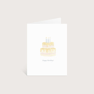 Birthday Cake Greeting Card