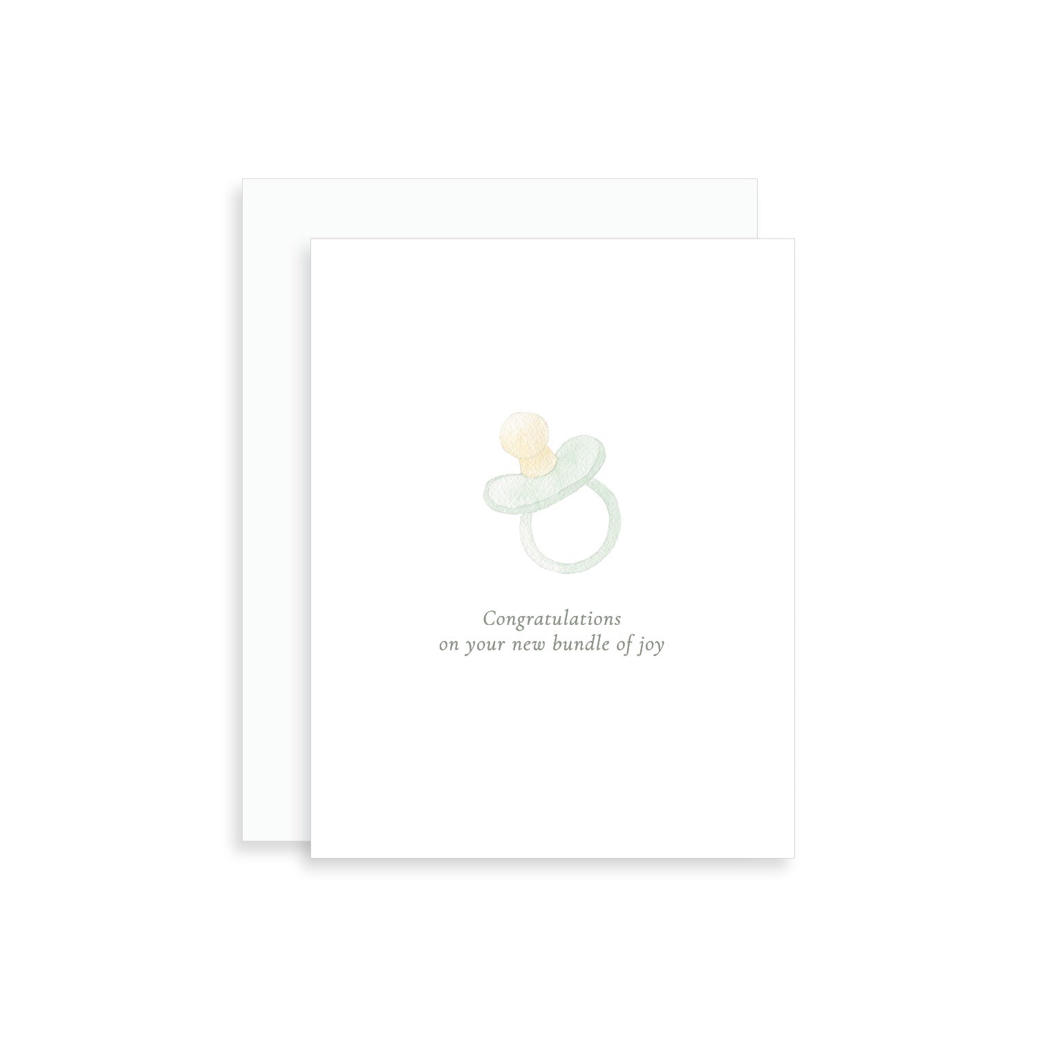 Congratulations on your Bundle of Joy Baby Greeting Card