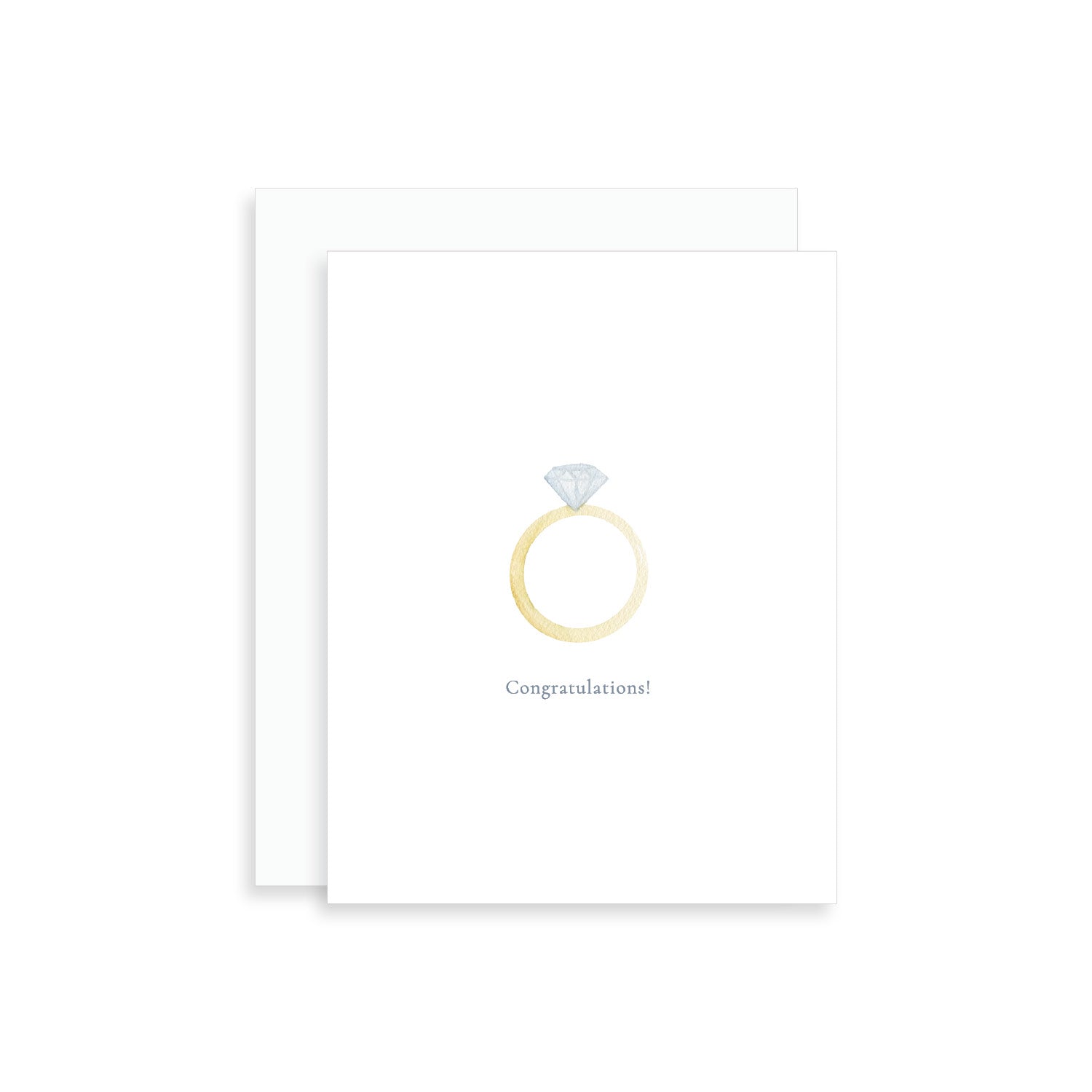 Engagement Ring Greeting Card