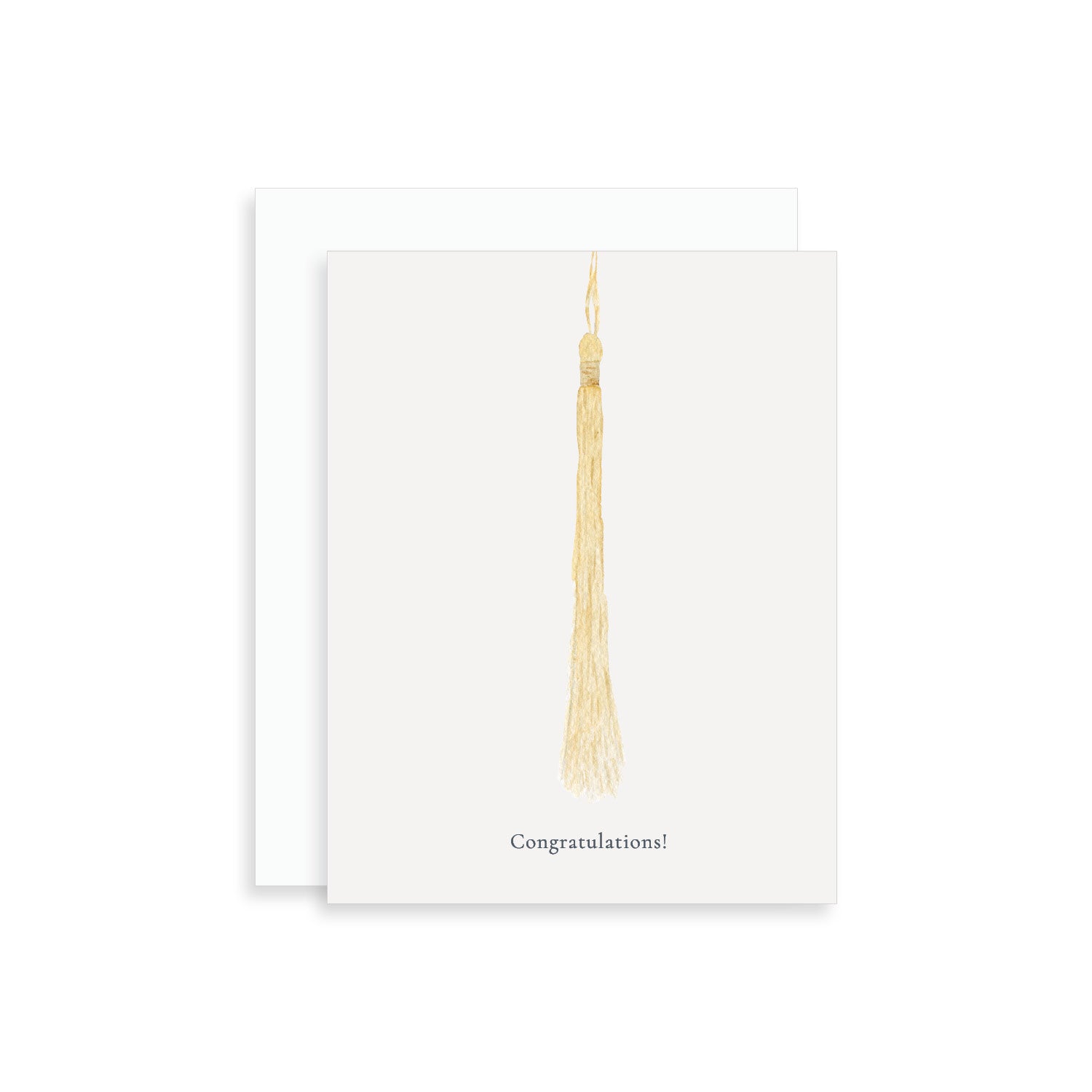 Graduation Tassel Congratulations Greeting Card