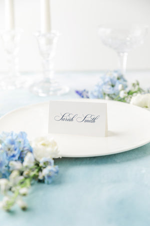 Folded Place Cards