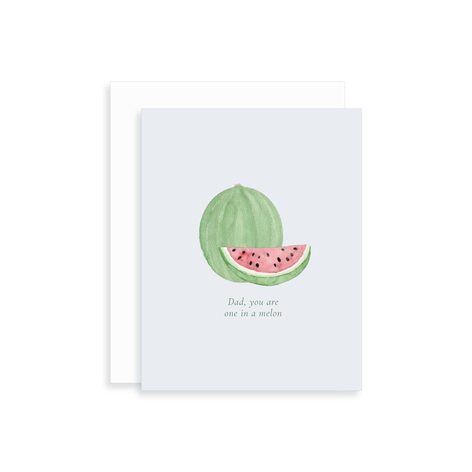 Dad, One in a Melon Father's Day Greeting Card