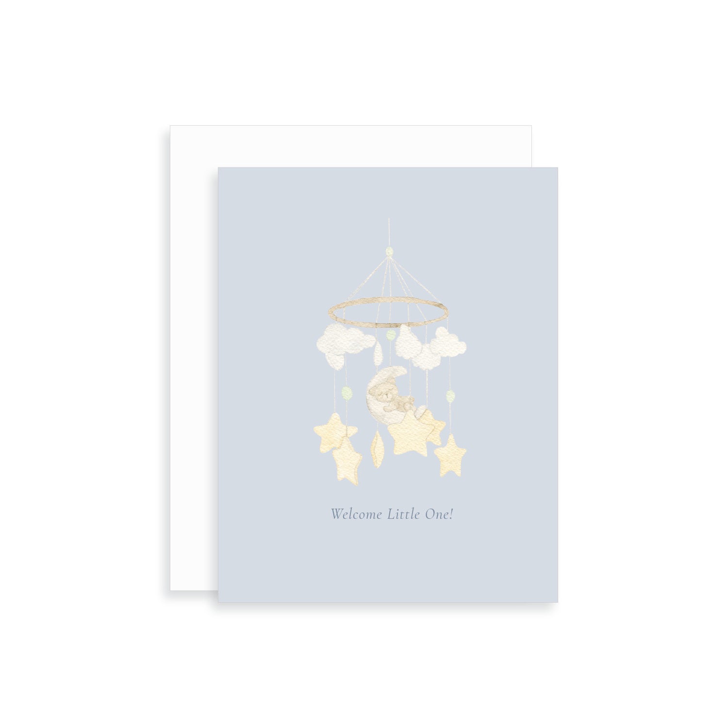 Welcome Little One Baby Greeting Card