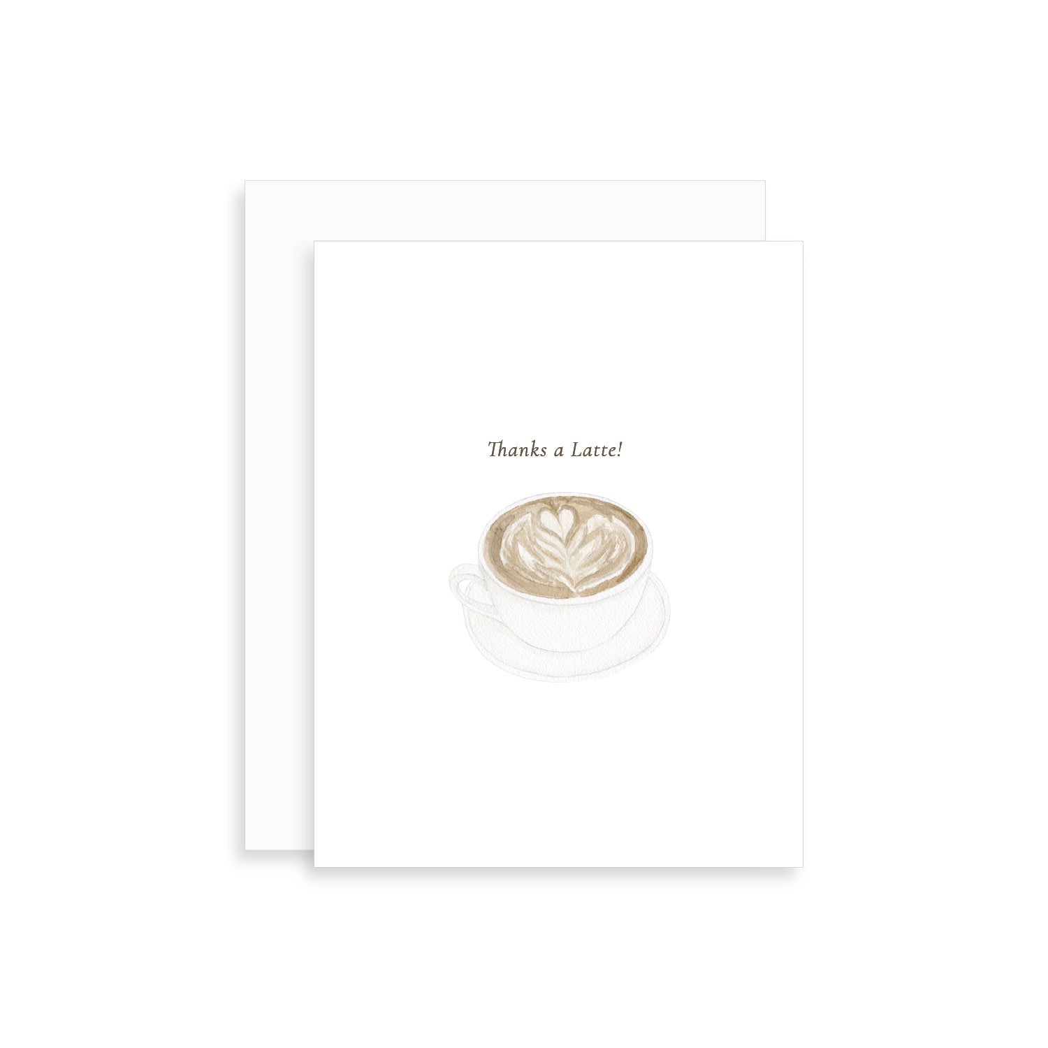 Thanks a Latte! Greeting Card