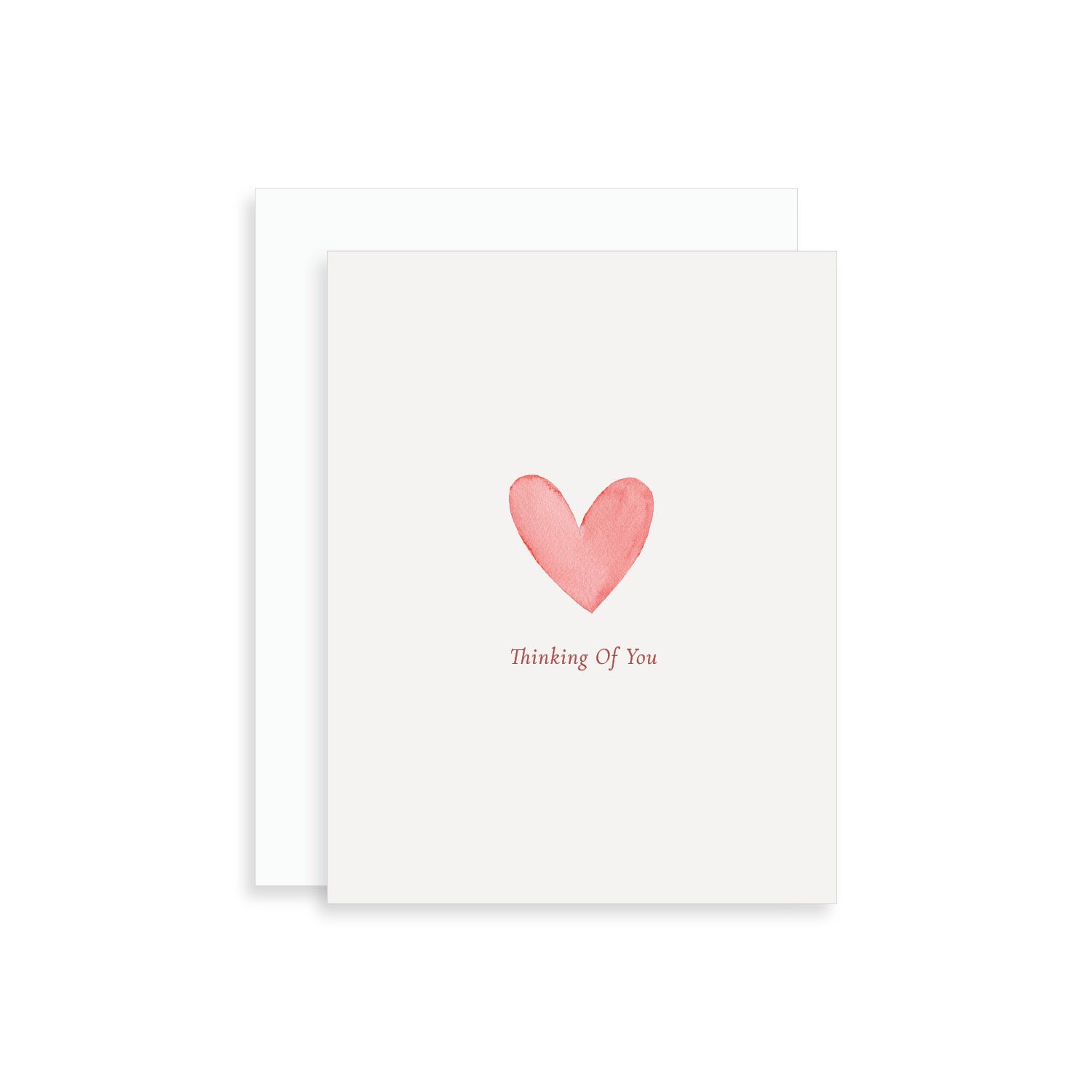 Thinking of You Heart Greeting Card
