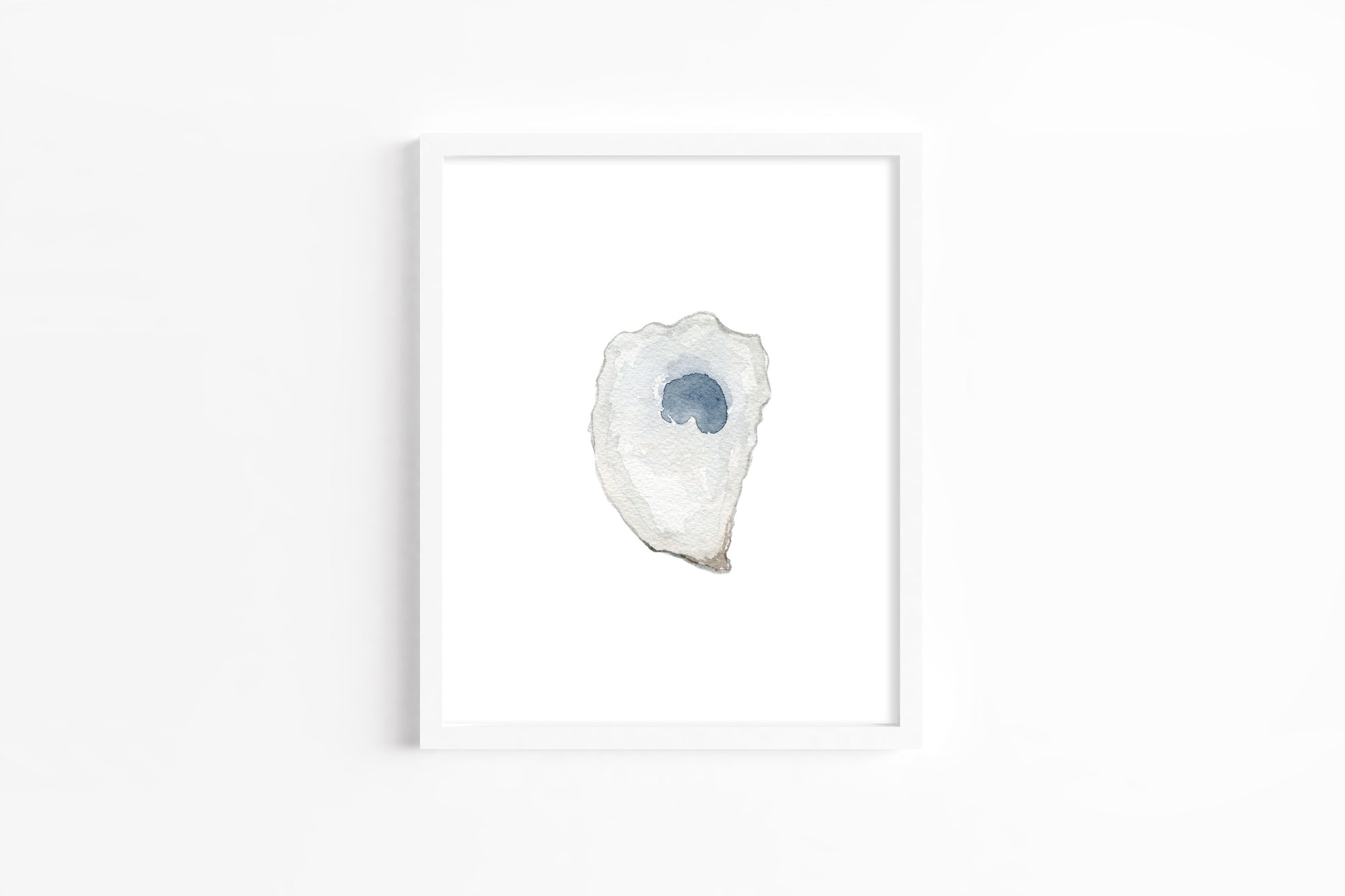 Oyster Watercolor Art Print 1