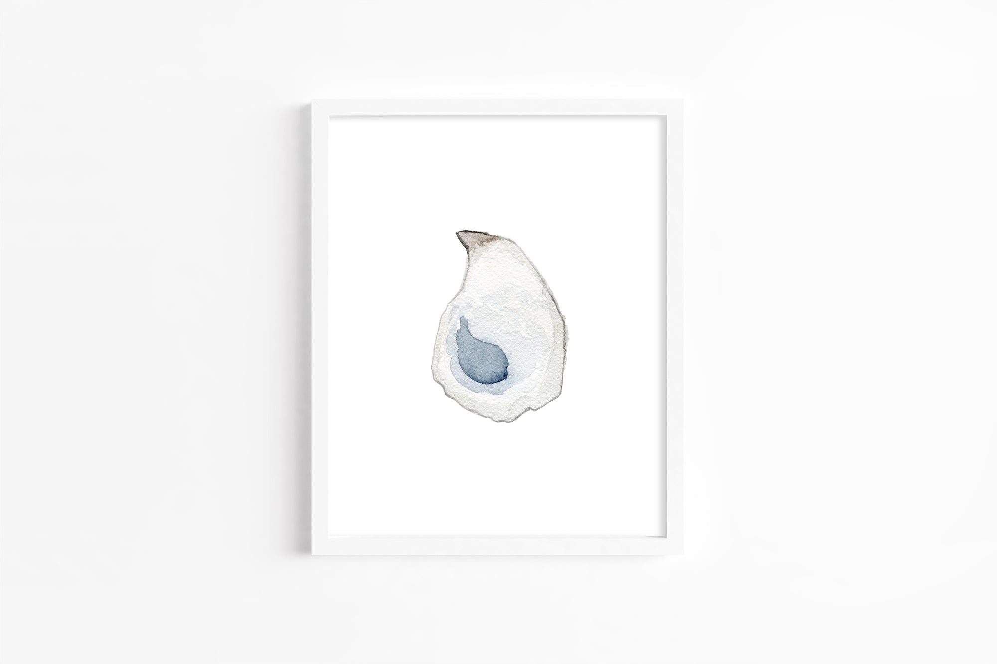 Oyster Watercolor Art Print 2