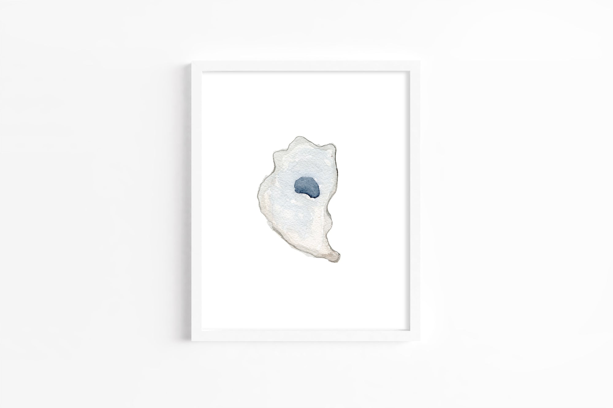 Oyster Watercolor Art Print 3