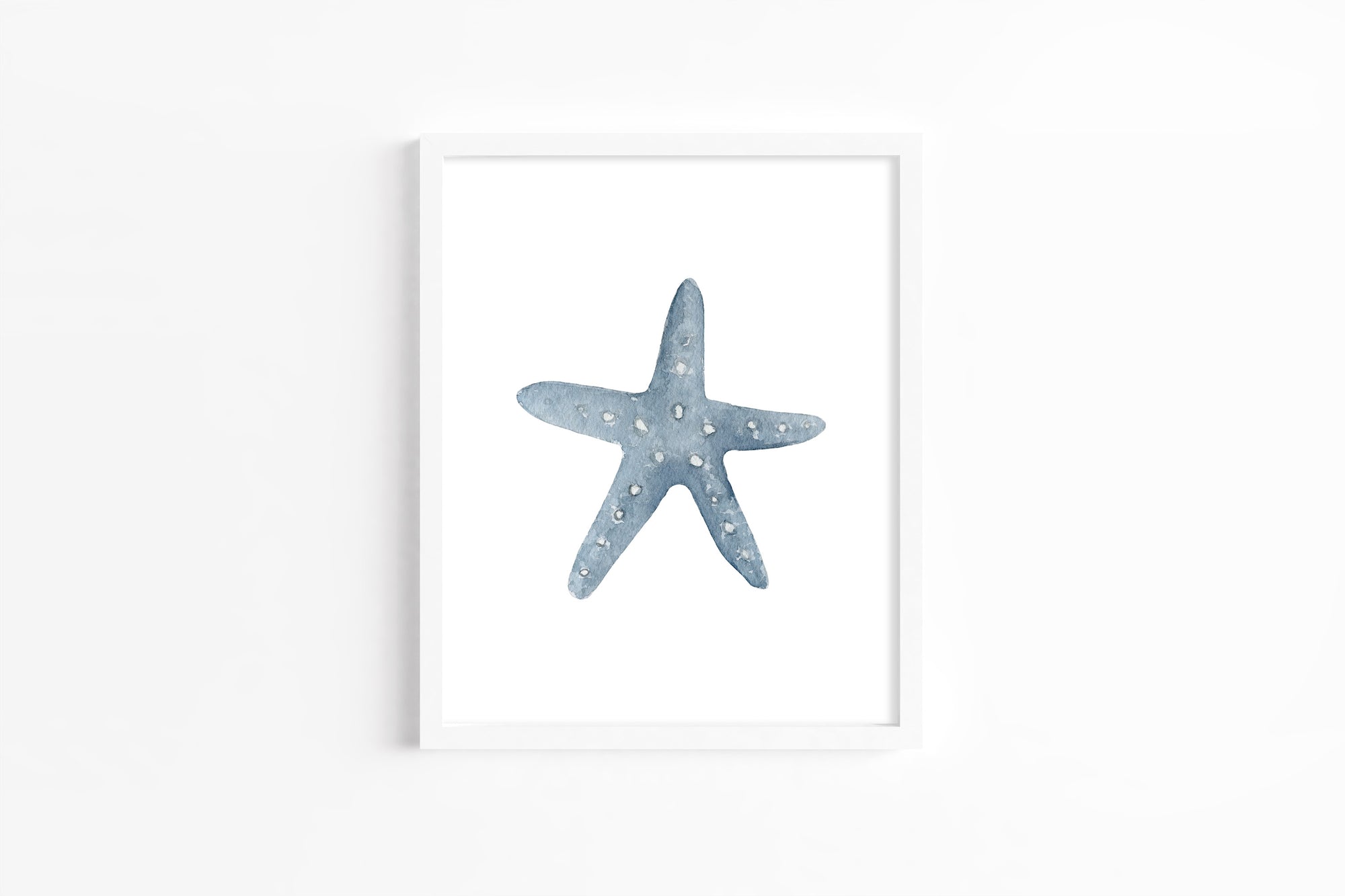 Starfish Watercolor Art Print