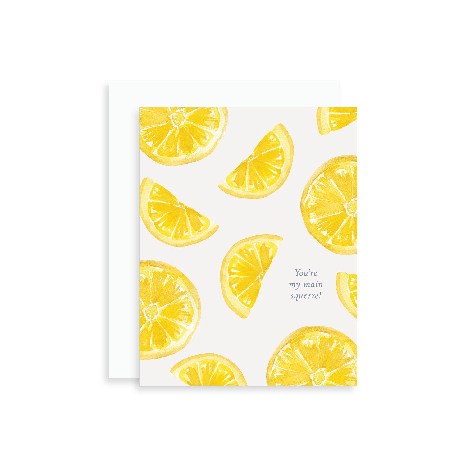 You're My Main Squeeze Lemon Greeting Card