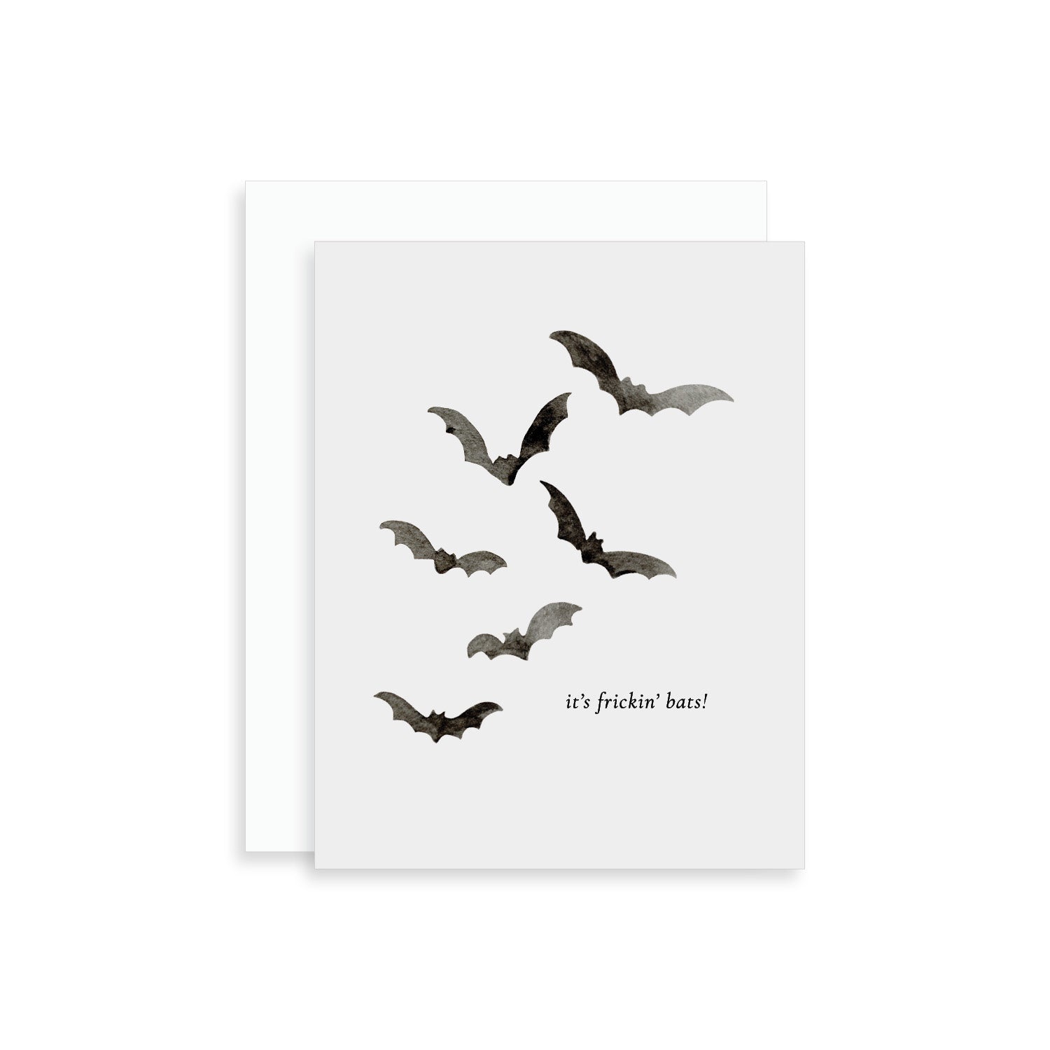 It's Frickin' Bats Halloween Greeting Card