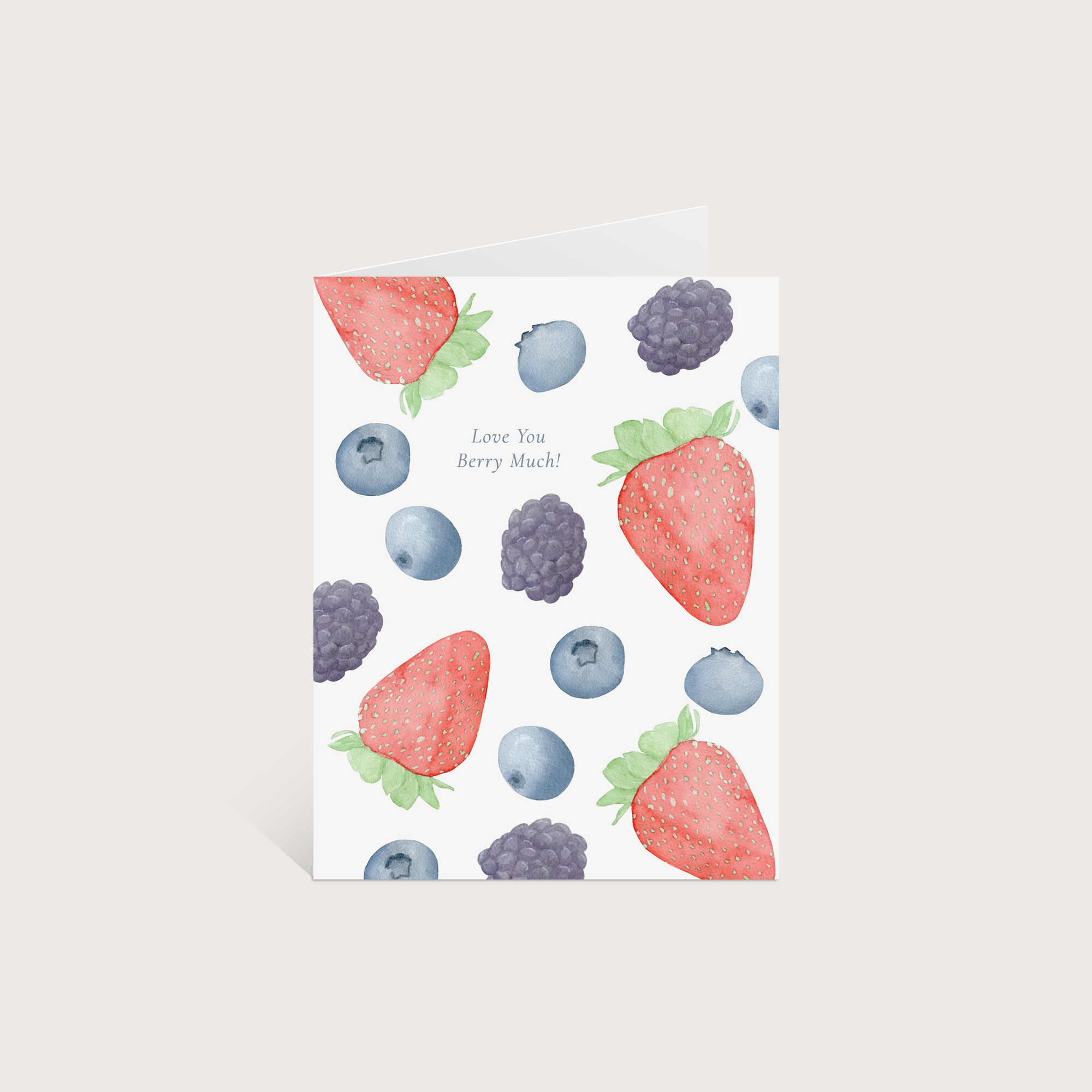 Love You Berry Much Greeting Card